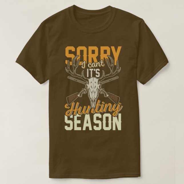 Camiseta La temporada de caza (Diseño del anverso)