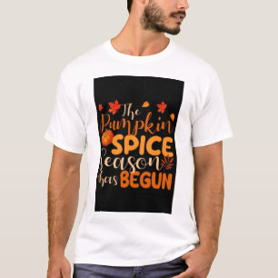 Camiseta La Temporada de Especias de Calabaza Ha Comenzado