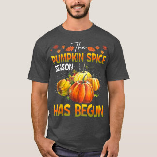 Camiseta La temporada de especias de calabaza ha empezado e