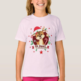 Camiseta La temporada favorita de Oh ciervos Santa está aqu