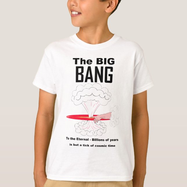 Camiseta La teoría de Big Bang (Anverso)