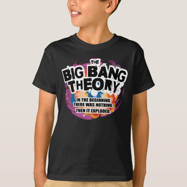 Camiseta La teoría de Big Bang (Anverso)