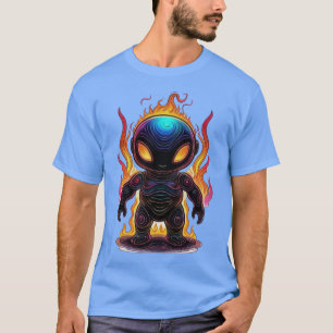 Camiseta La teoría de la llama galáctica: la llama extranje