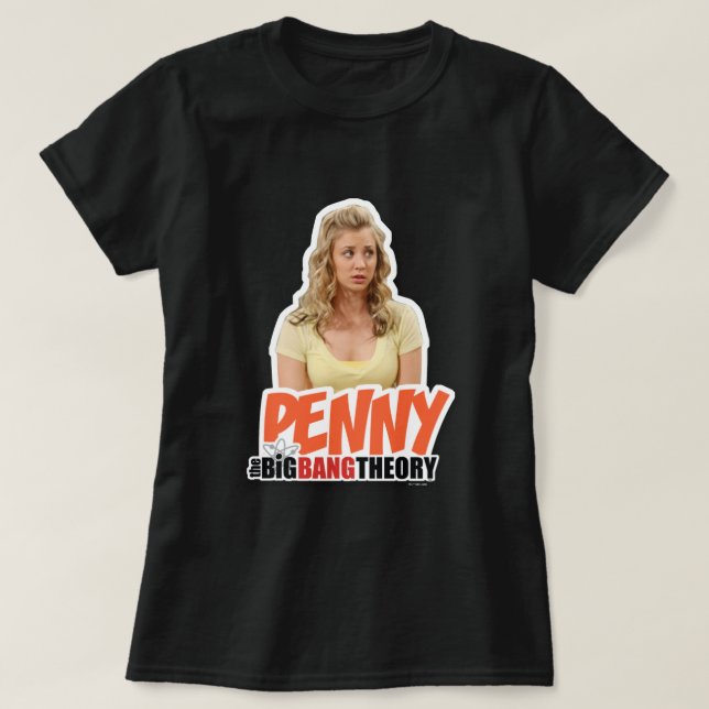 Camiseta La teoría del Big Bang | Penny (Diseño del anverso)