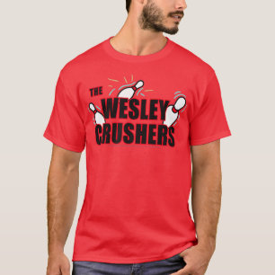 Camiseta La teoría del Big Bang Wesley aplasta el balón
