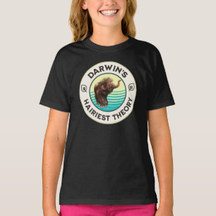 Camiseta La teoría más peluda de Darwin Adorable mamut lanu