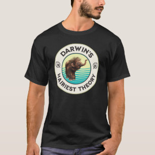 Camiseta La teoría más peluda de Darwin Adorable mamut lanu