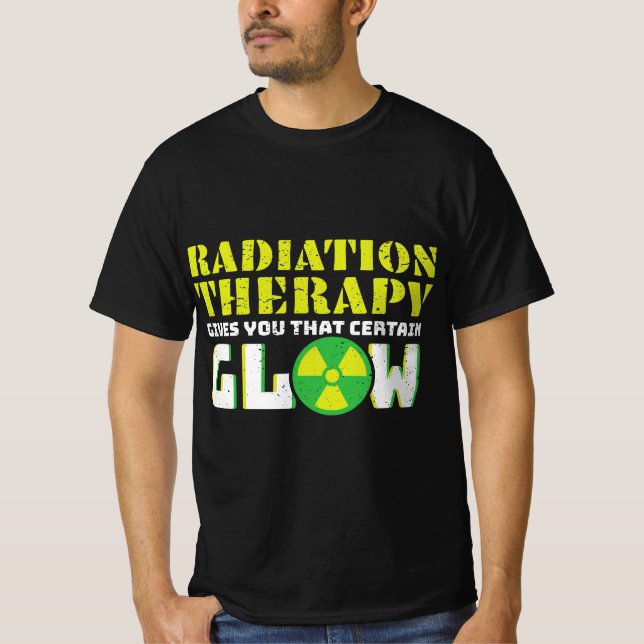 Camiseta La Terapia Radiológica Te Da Ese Cierto Brillo (Anverso)