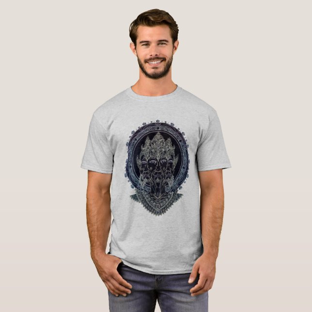 Camiseta "La tercera trayectoria " (Anverso completo)