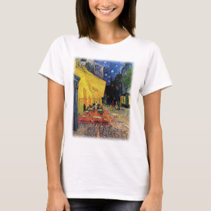 Camiseta La terraza del café en la place du forum, Arles, e