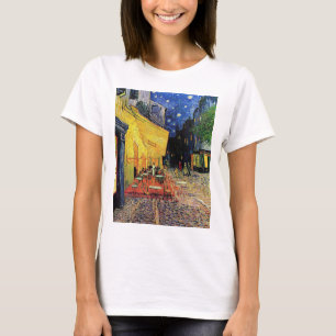 Camiseta La terraza del café en la place du forum, Arles, e
