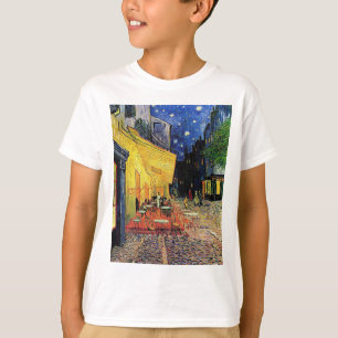 Camiseta La terraza del café en la place du forum, Arles, e
