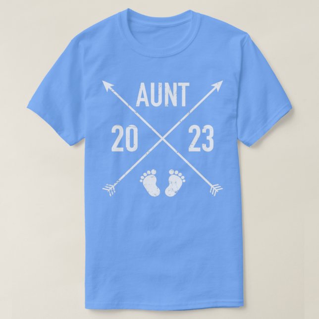 Camiseta La tía 2023 hipster (Diseño del anverso)