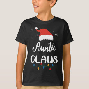 Camiseta La tía Claus Navidades divertidos que coinciden co