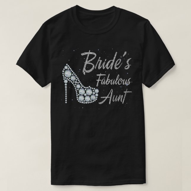 Camiseta La tía de la novia, tía de la novia  (Diseño del anverso)