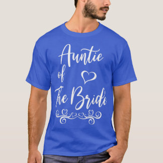 Camiseta La tía de la novia y el Boda de Groom