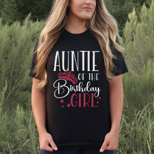Camiseta La tía de la pareja del Personalizado del Chica de