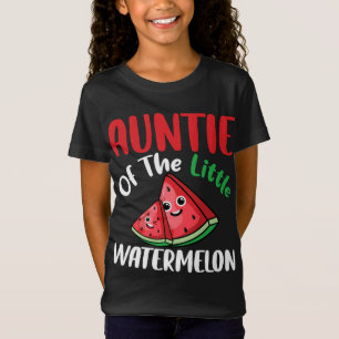Camiseta La tía De La Pequeña sandía Verdadera Familia Grac