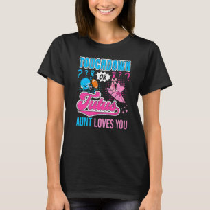 Camiseta La Tía de Tutus o Touchdown te ama el Recién nacid