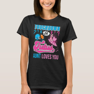 Camiseta La Tía de Tutus o Touchdown te ama el Recién nacid