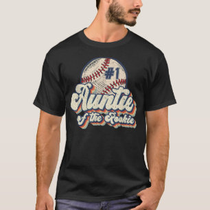 Camiseta La tía del Rookie Rookie del Año Baseba