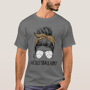 Camiseta La tía del voleibol la vida desordenada madre del