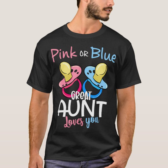 Camiseta La Tía Grande Rosa O Azul Te Ama El Género En (Anverso)