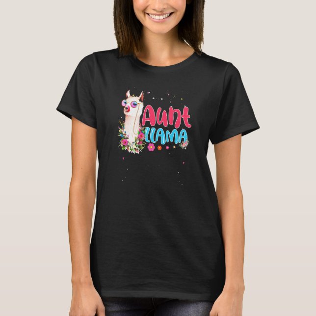 Camiseta La tía linda llama Día de la Madre Cumpleaños de l (Anverso)