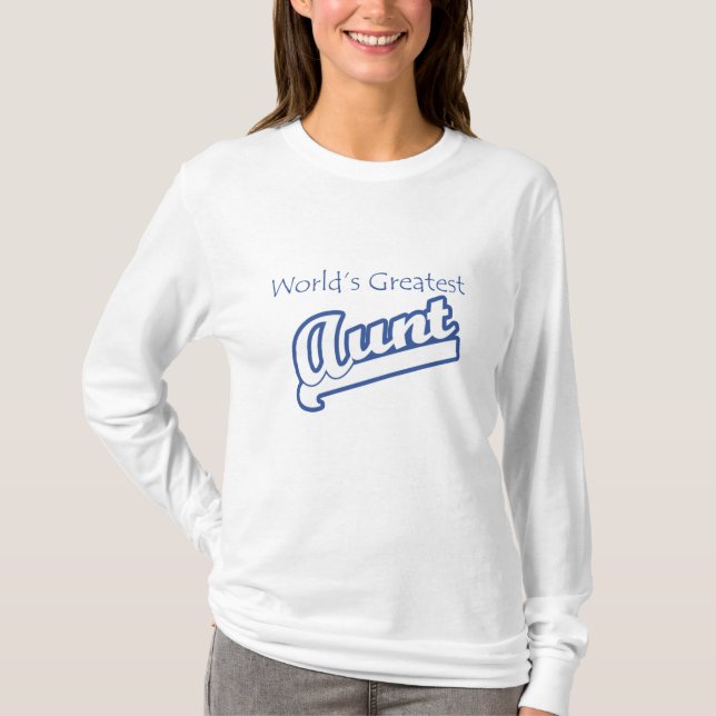 Camiseta la tía más grande de los mundos (Anverso)