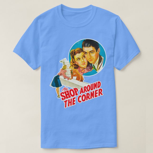 Camiseta La tienda alrededor de la esquina (Diseño del anverso)