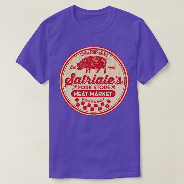 Camiseta La tienda de cerdo italiana (Diseño del anverso)