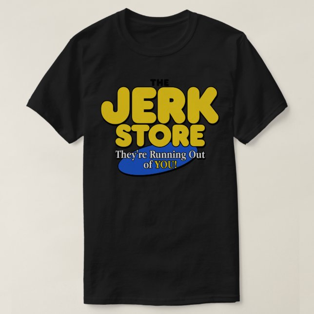 Camiseta La tienda de Jerk (Diseño del anverso)