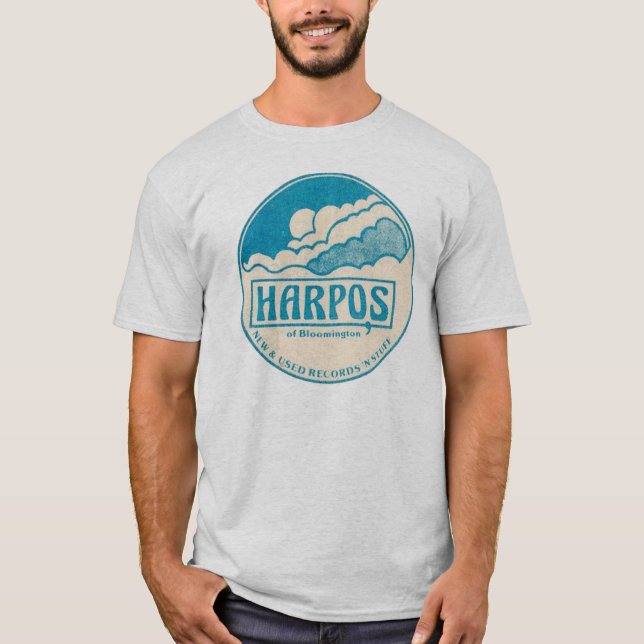 Camiseta La tienda de registro nueva y usada de Harpo (Anverso)