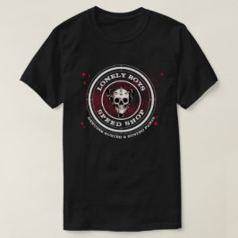 Camiseta La tienda de velocidad sola chicos triángulo malva