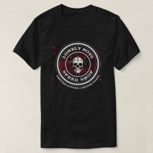 Camiseta La tienda de velocidad sola chicos triángulo malva