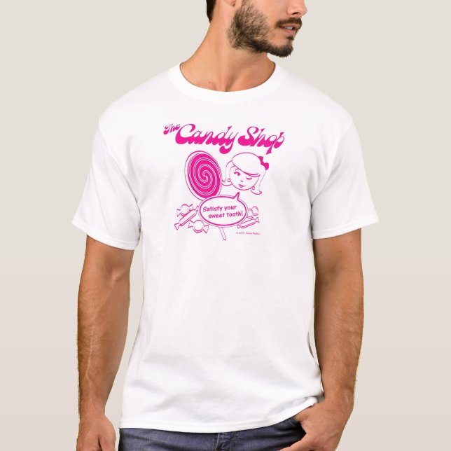 Camiseta la tienda del caramelo (Anverso)