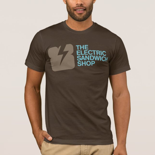 Camiseta La tienda eléctrica del bocadillo (Anverso)