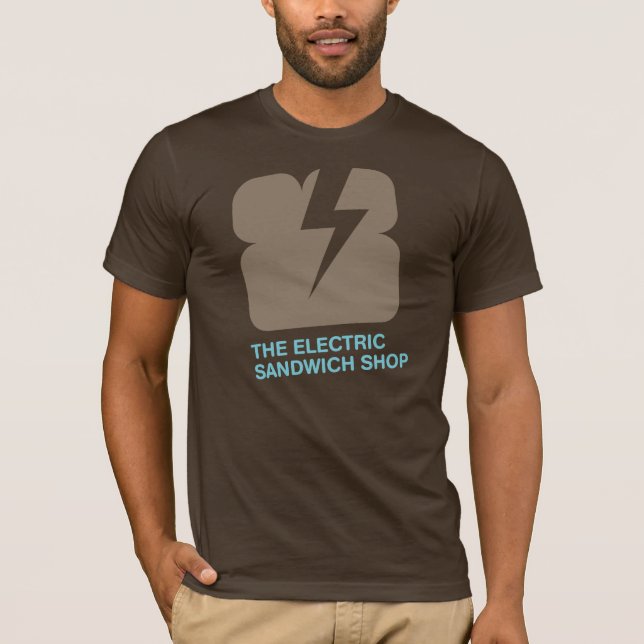 Camiseta La tienda eléctrica del bocadillo (Anverso)
