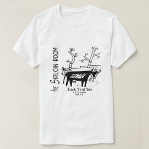 Camiseta La tienda Sirloin Room de Stock Yard Inn, Chicago,