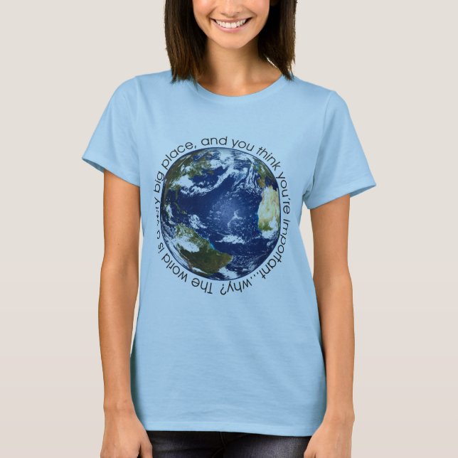 Camiseta La tierra (Anverso)