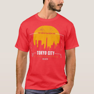 Camiseta La Tierra De La Creciente Prima De Sun Tokyo City 