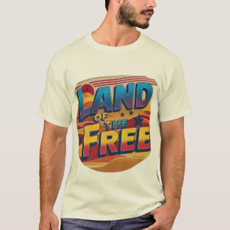 Camiseta La tierra de los libres
