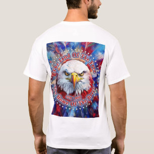 Camiseta La Tierra De Los Libres La Casa De Águila Roja Fue