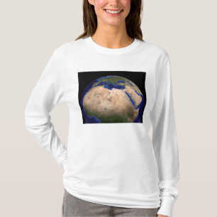 Camiseta La tierra de mármol azul 3 de la generación