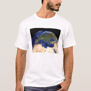 Camiseta La tierra de mármol azul 7 de la generación