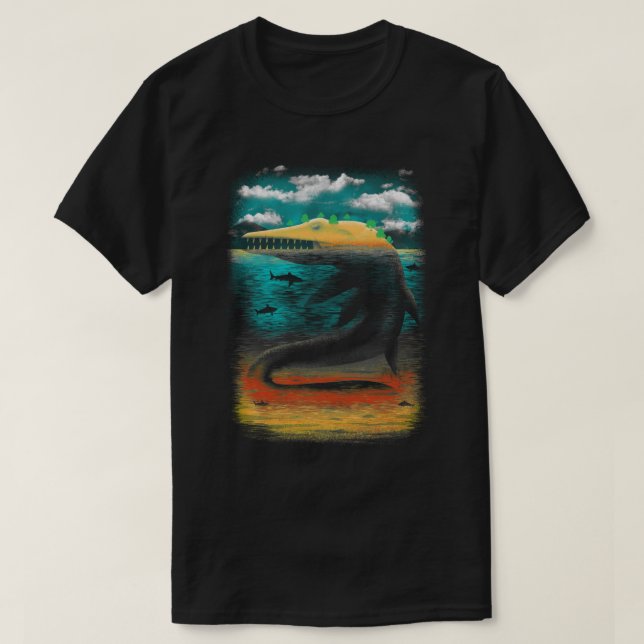 Camiseta La tierra del Dino (Diseño del anverso)