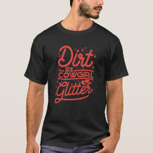 Camiseta La tierra es para vaqueras Jinete de toro Longhor