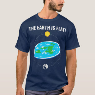 Camiseta La Tierra es plana 1