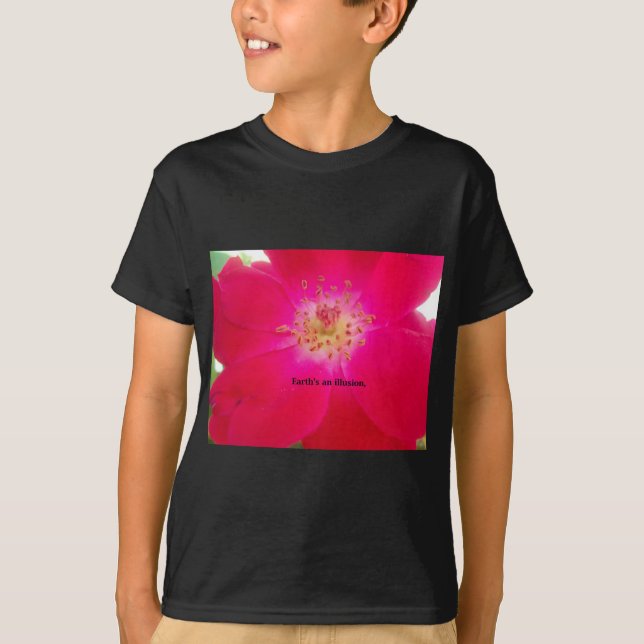 Camiseta La Tierra es una ilusión (Anverso)