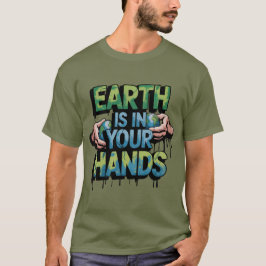 Camiseta La Tierra Está En Tus Manos